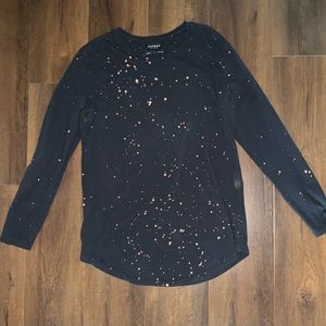 PacSun Bleach Splatter long sleeve